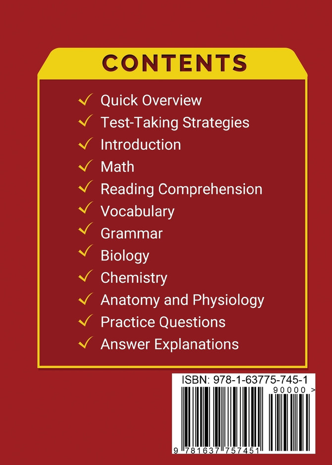 HESI A2 Study Guide 2022-2023 Pocket Book