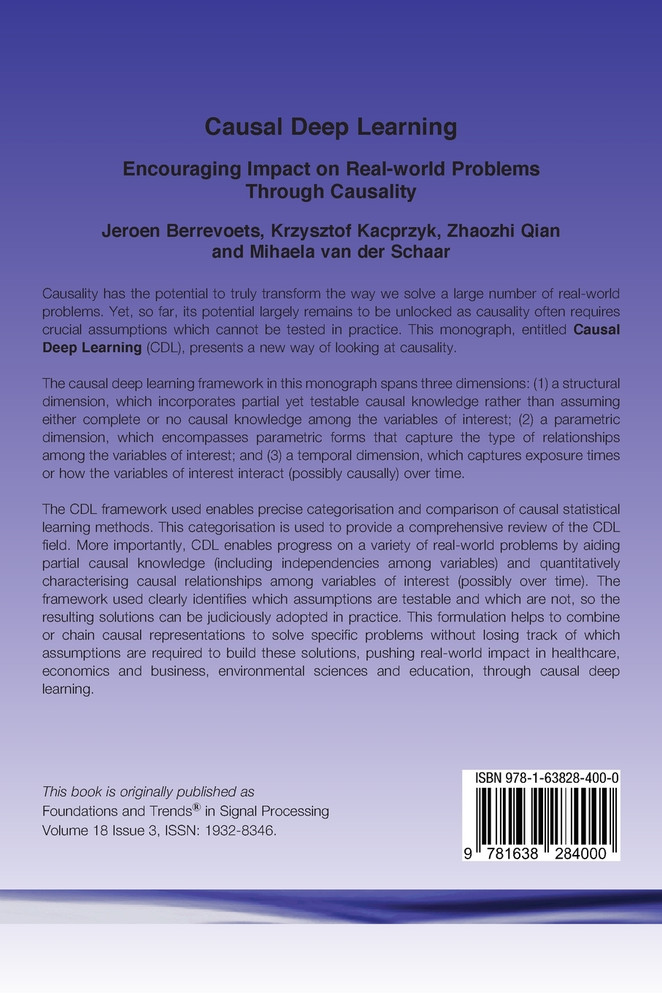 Causal Deep Learning