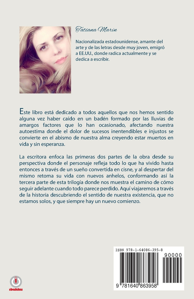 El cisne que vuela con la paloma blanca