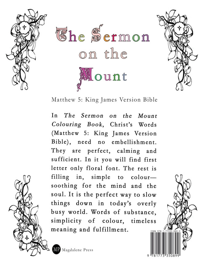 The Sermon on the Mount Colouring Book