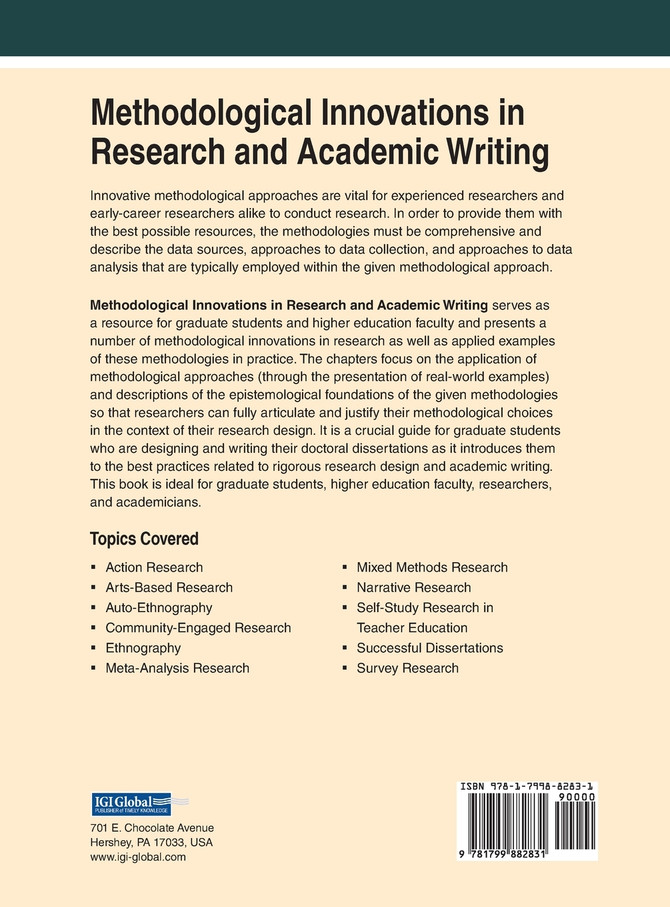 Methodological Innovations in Research and Academic Writing
