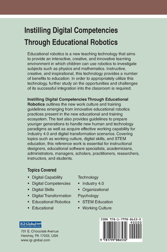 Instilling Digital Competencies Through Educational Robotics