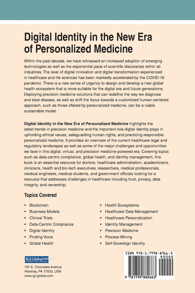 Digital Identity in the New Era of Personalized Medicine