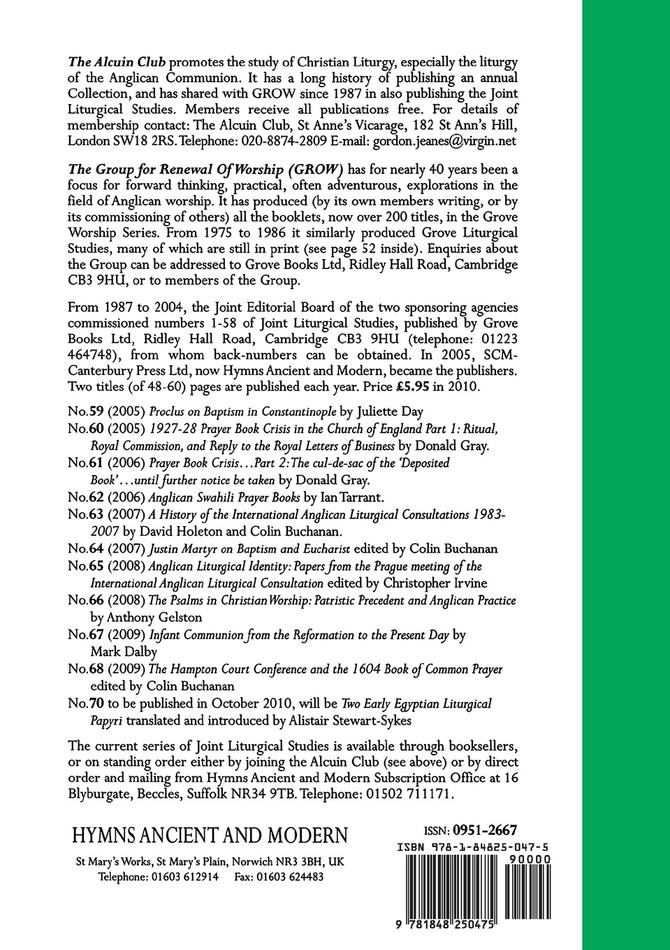 Jls 69 Social Science Research Methods in Contemporary Liturgical Research