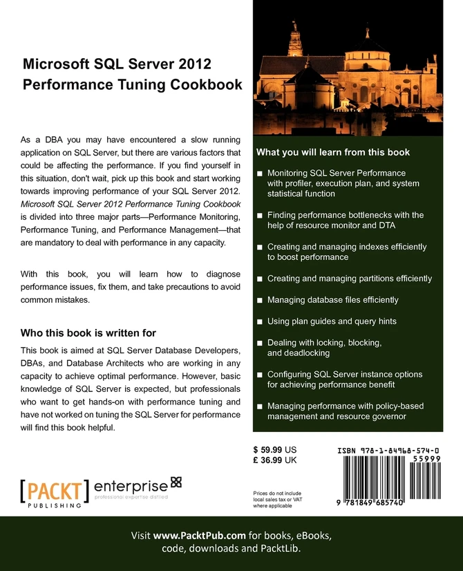 Microsoft SQL Server 2012 Performance Tuning Cookbook