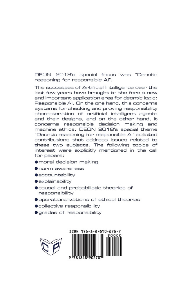 Deontic Logic and Normative Systems
