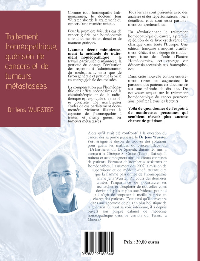 Traitement homéopathique, guérison de cancers et de tumeurs métastasées