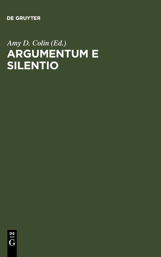 Argumentum E Silentio
