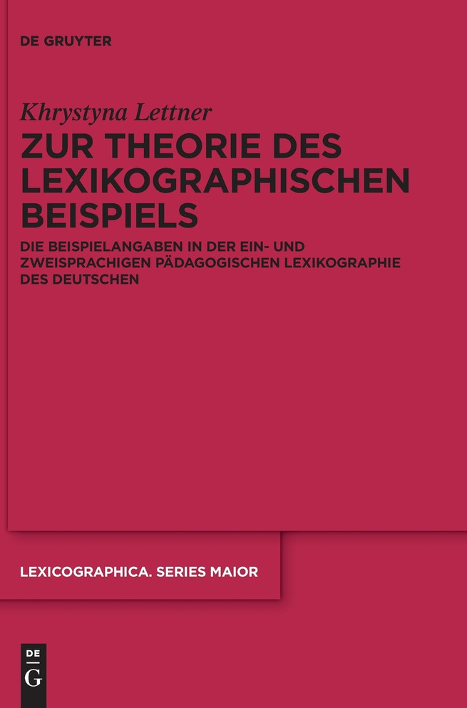 Zur Theorie des lexikographischen Beispiels
