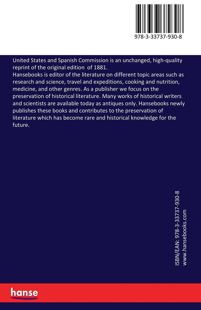 United States and Spanish Commission