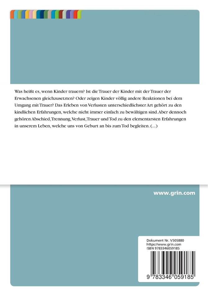 Was ist das Kind, das trauert?
