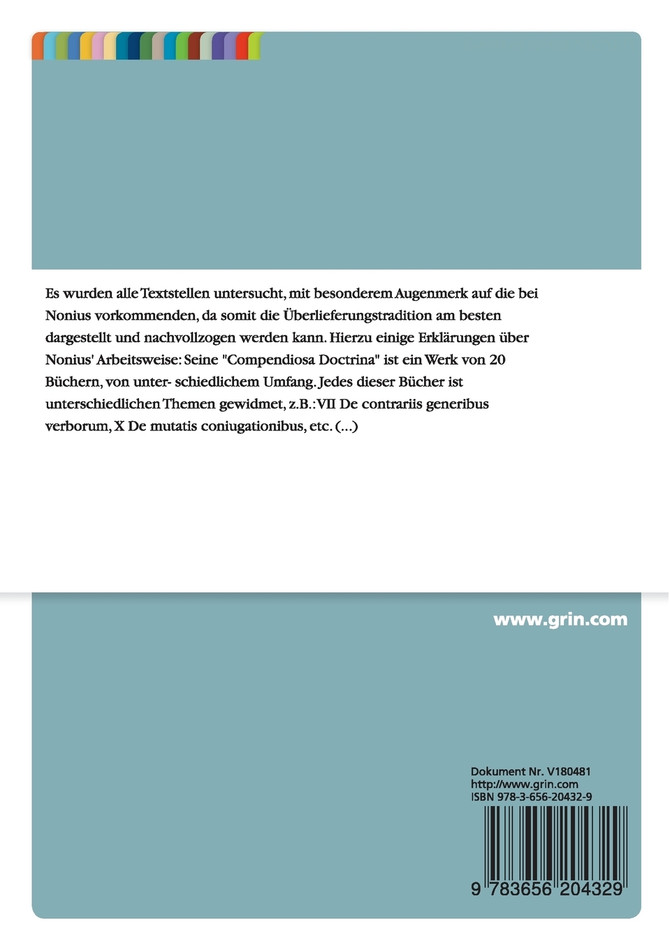 De Naevii Lycurgo eiusque fragmentis, quae supersunt