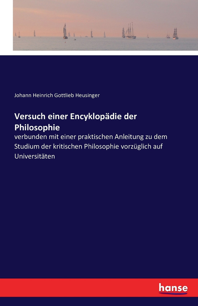Versuch einer Encyklopädie der Philosophie