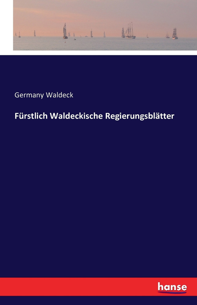 Fürstlich Waldeckische Regierungsblätter