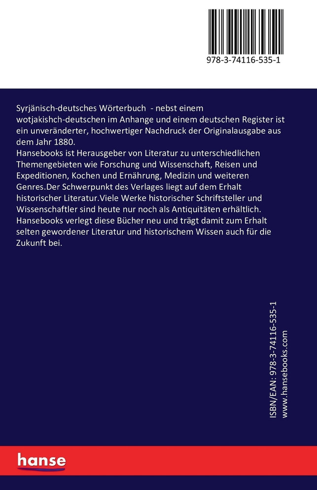 Syrjänisch-deutsches Wörterbuch