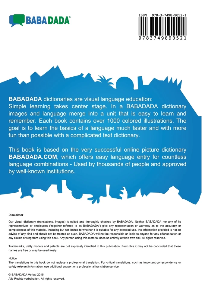 BABADADA, Tatar (in cyrillic script) - íslenska, visual dictionary (in cyrillic script) - myndræn orðabók