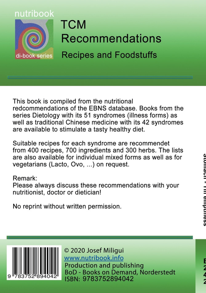 TCM - Stomach - yin emptiness