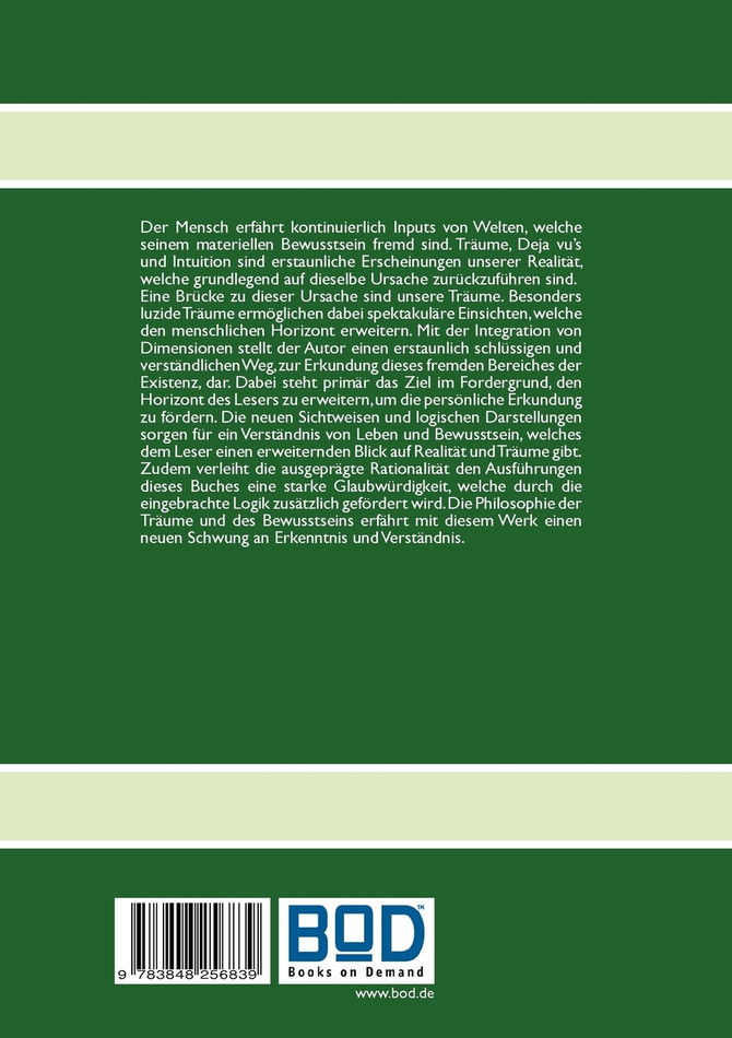 die Realität der Träume = die Welt der Quantenmechanik