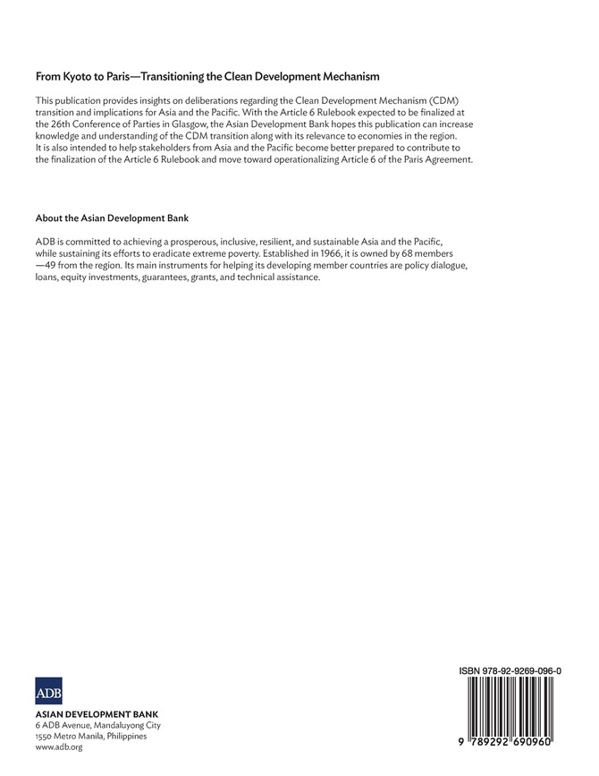 From Kyoto to Paris-Transitioning the Clean Development Mechanism