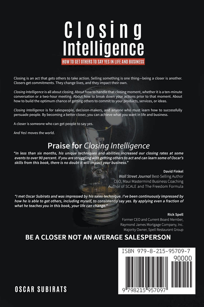 Closing Intelligence