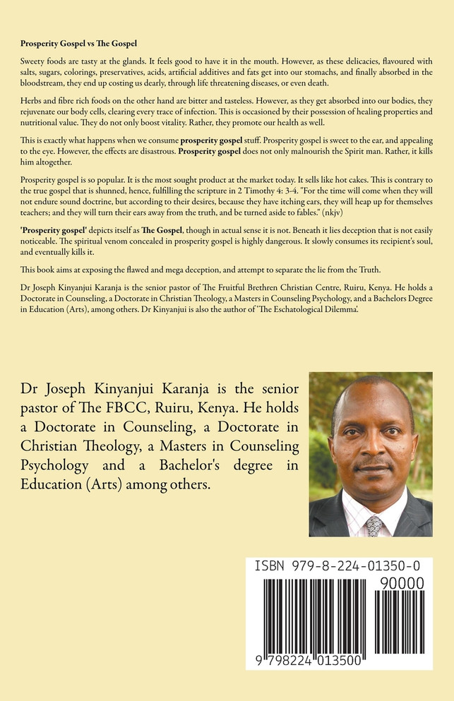 Prosperity Gospel vs The Gospel