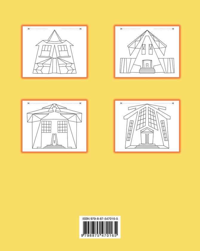 Case - Libro da colorare