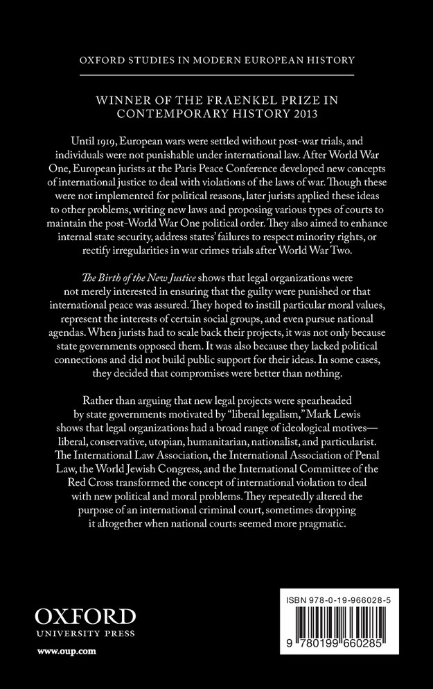 Birth of the New Justice