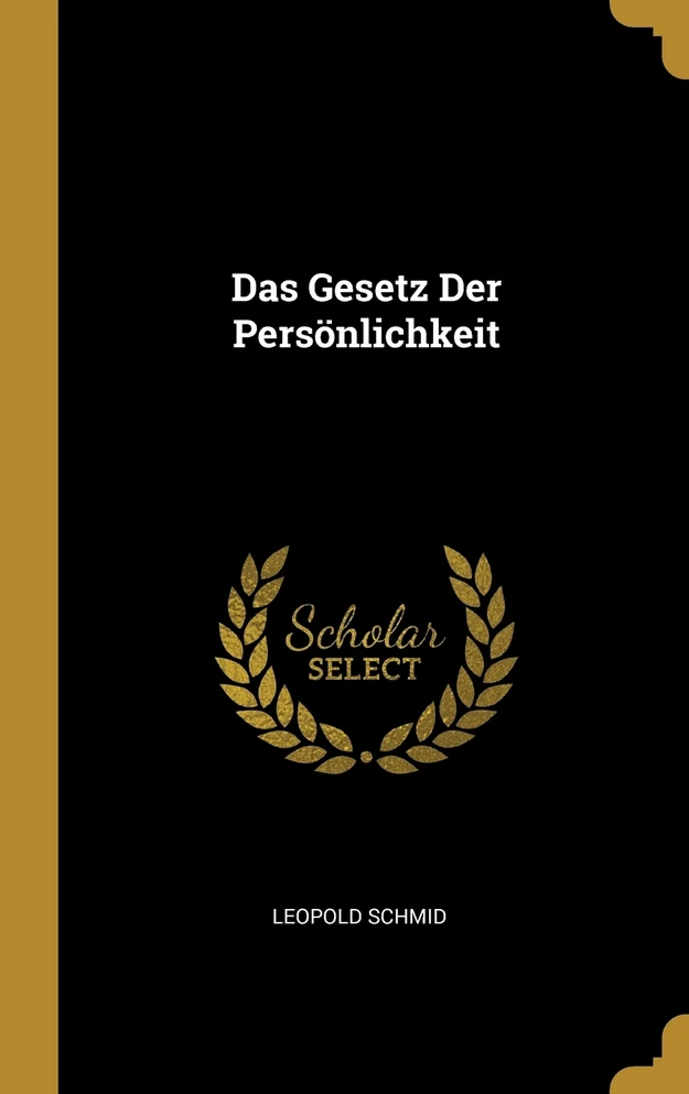 Das Gesetz Der Persönlichkeit