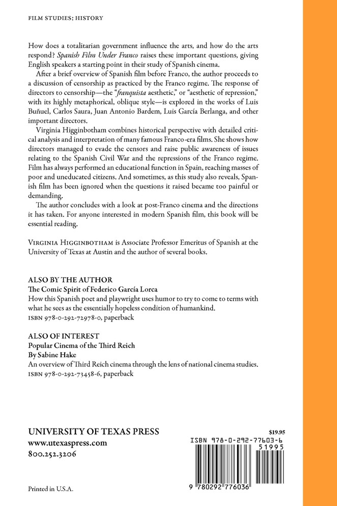 Spanish Film Under Franco