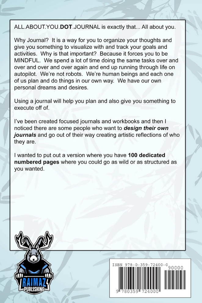 eXPerience Life - The All About Me DOT Journal