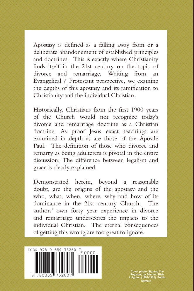 Apostasy & Divorce