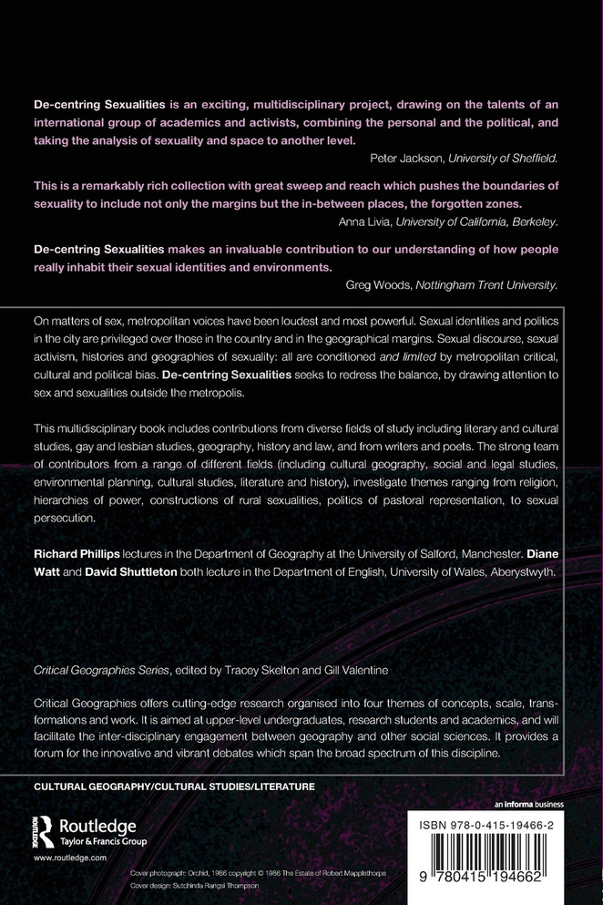 De-Centering Sexualities