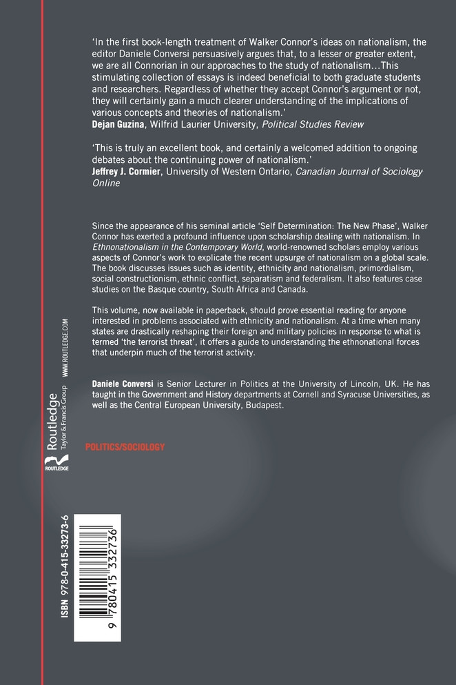 Ethnonationalism in the Contemporary World