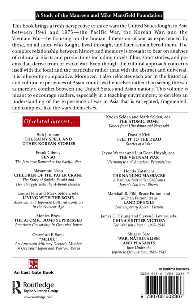 United States and Asia at War