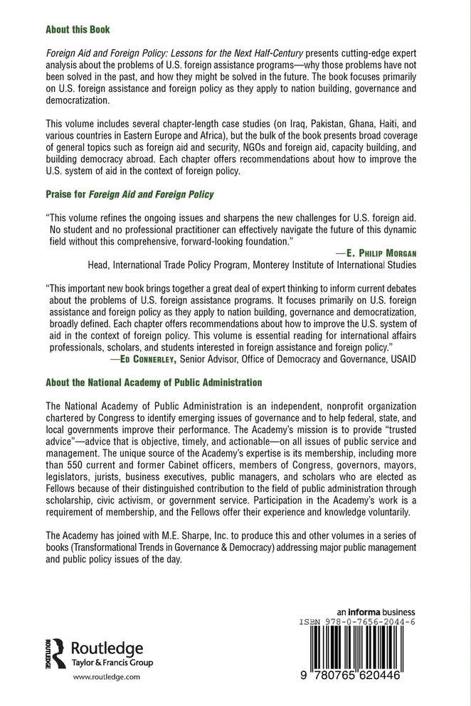 Foreign Aid and Foreign Policy