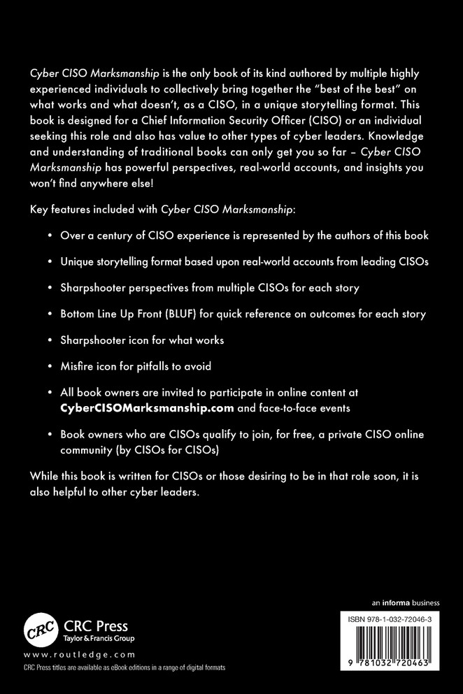 Cyber CISO Marksmanship