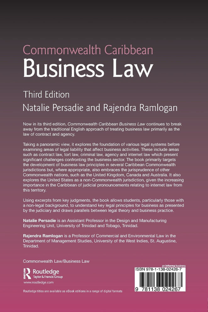 Commonwealth Caribbean Business Law