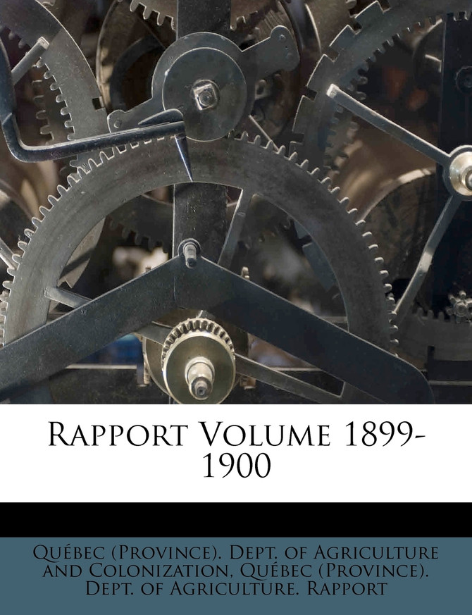 Rapport Volume 1899-1900