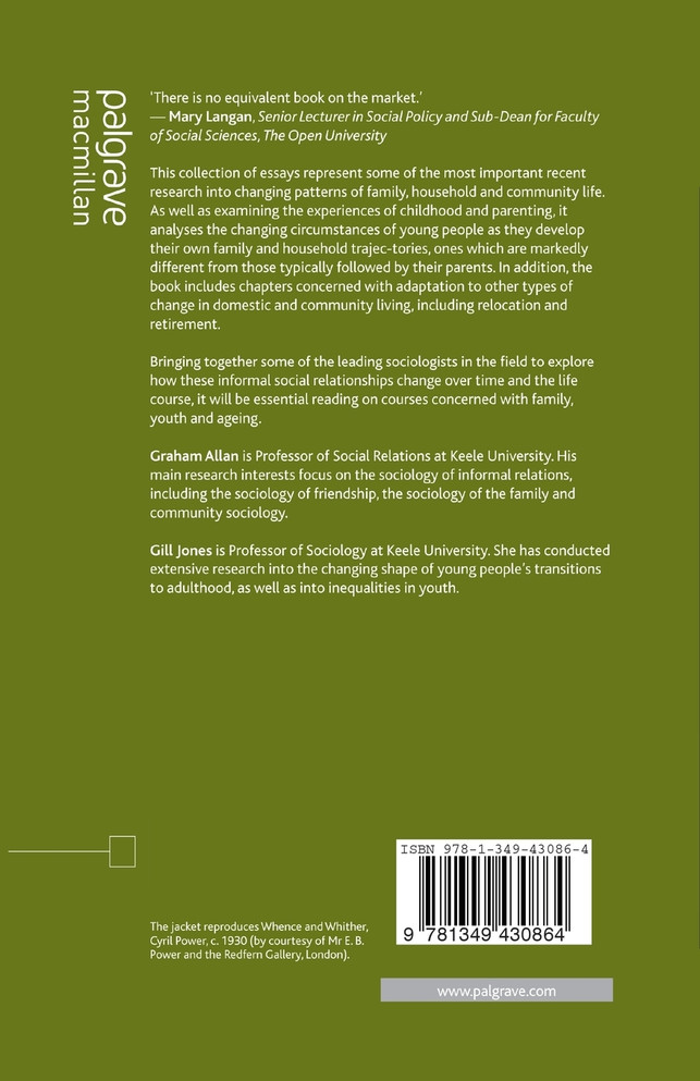 Social Relations and the Life Course