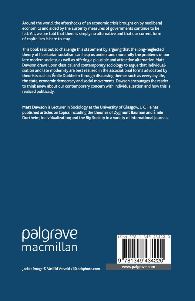 Late Modernity, Individualization and Socialism