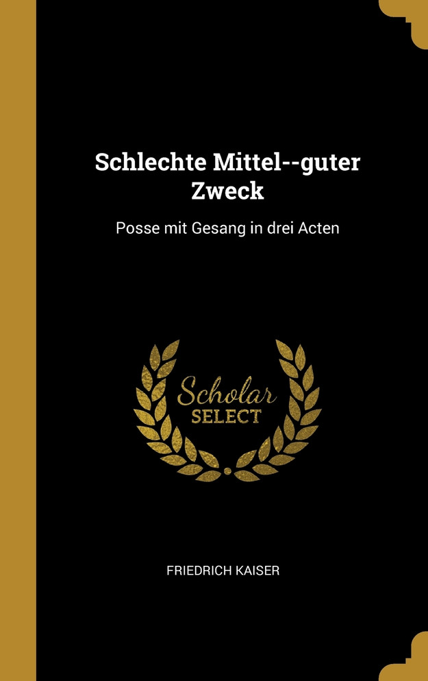 Schlechte Mittel--guter Zweck