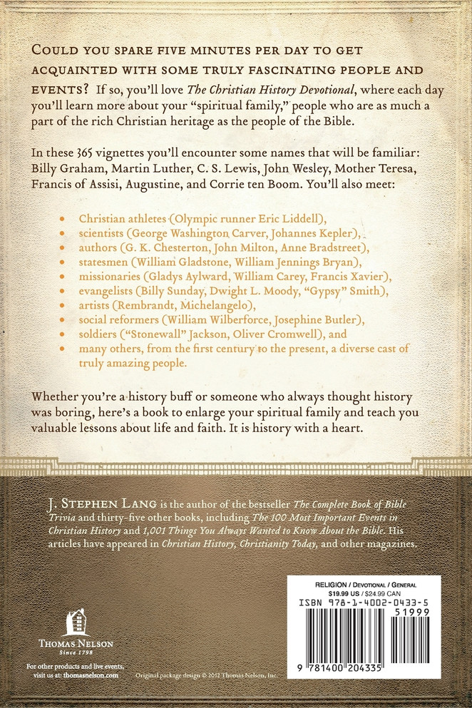 The Christian History Devotional