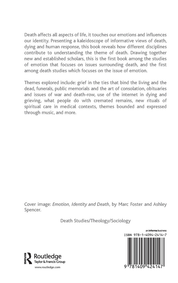 Emotion, Identity and Death