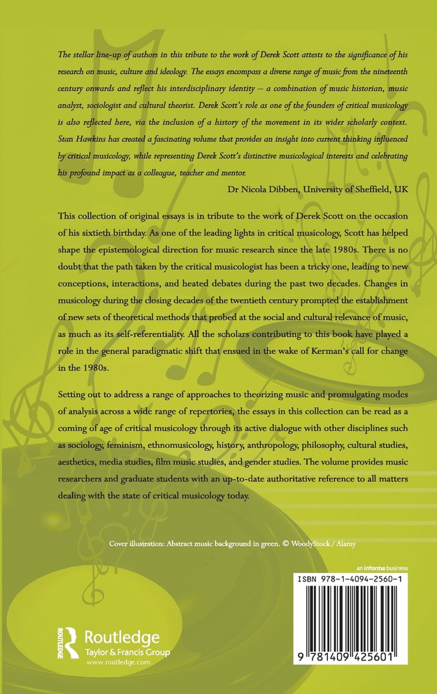 Critical Musicological Reflections