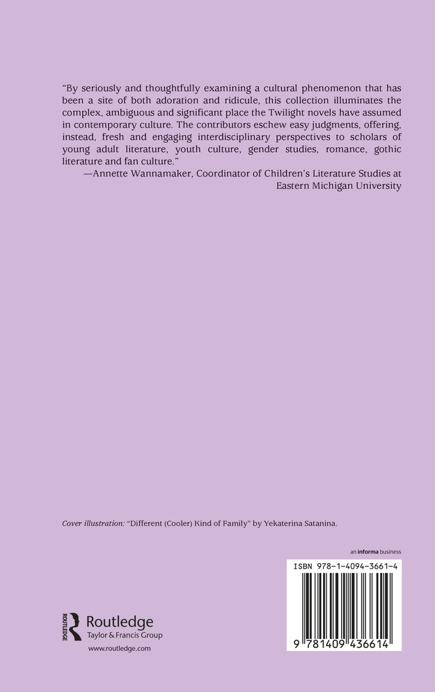 Genre, Reception, and Adaptation in the 'Twilight' Series