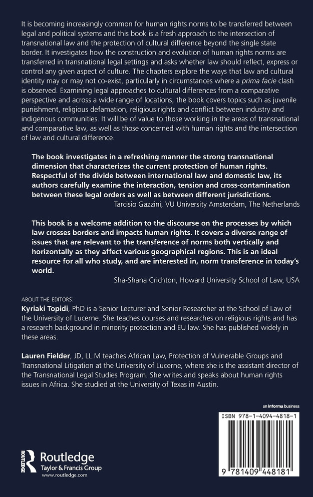 Transnational Legal Processes and Human Rights