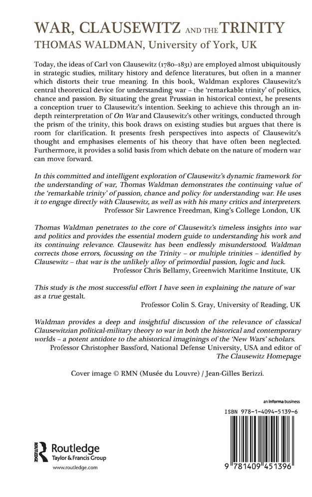 War, Clausewitz and the Trinity