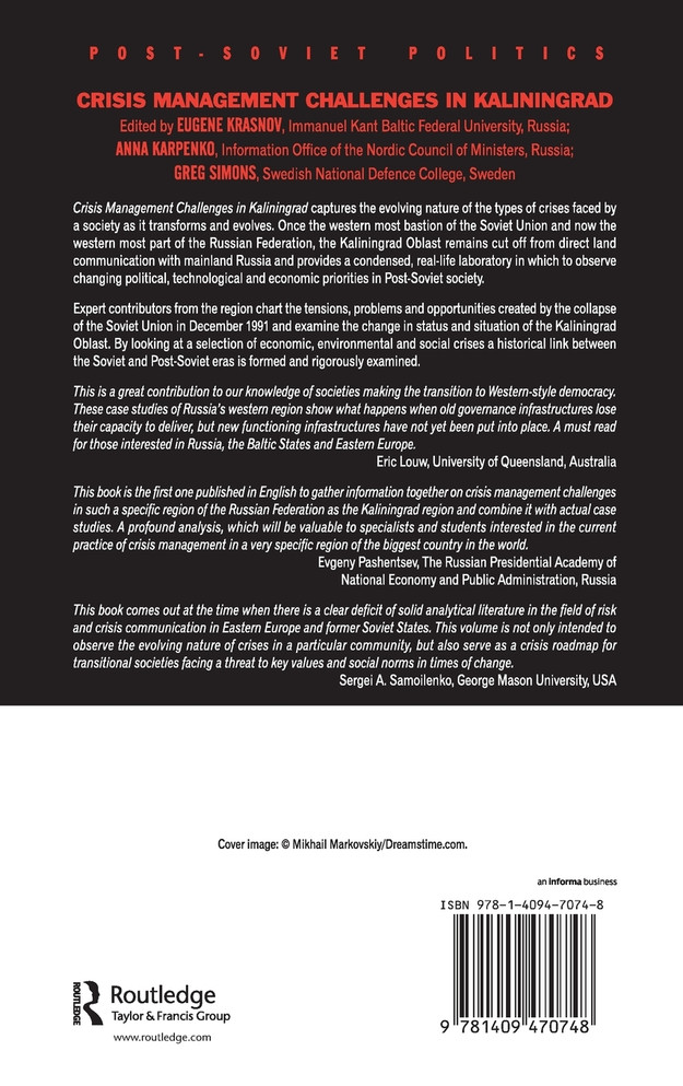 Crisis Management Challenges in Kaliningrad