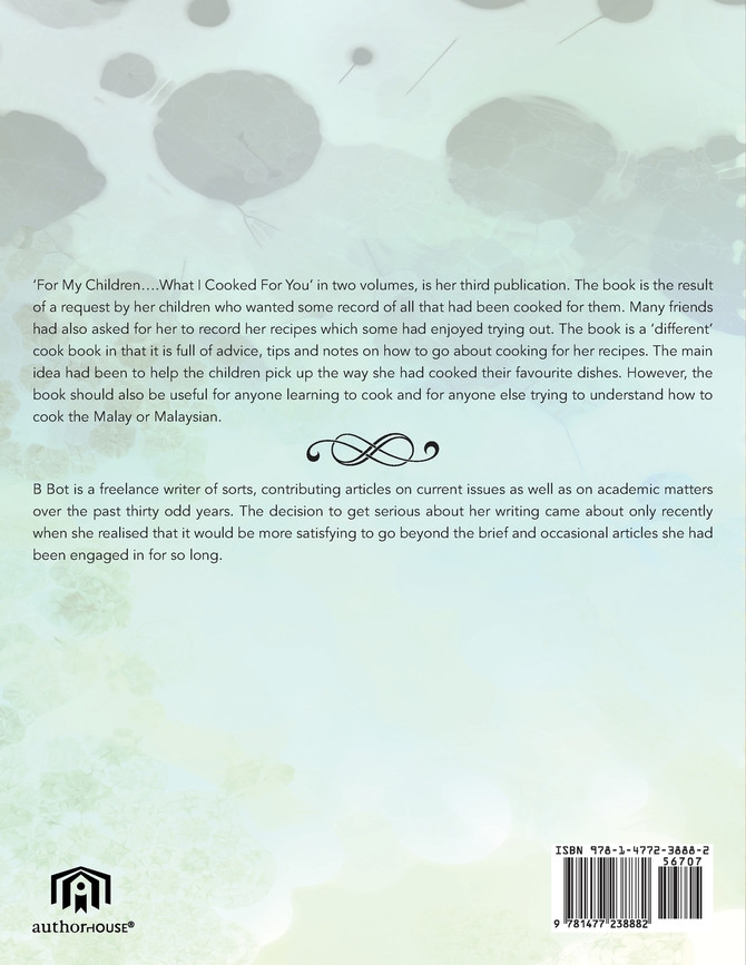 For My Children...What I Cooked for You