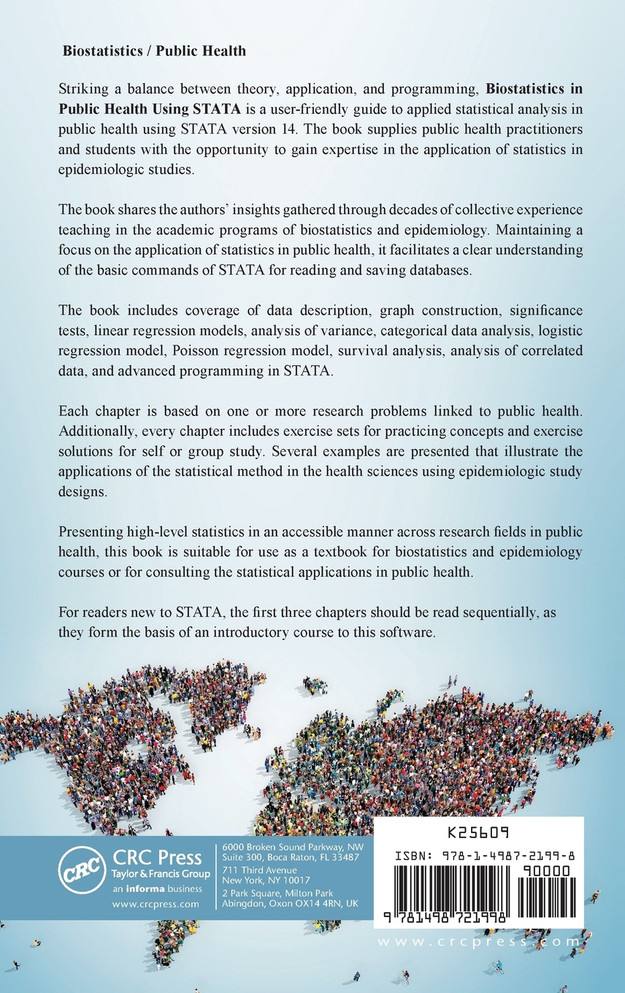Biostatistics in Public Health Using STATA